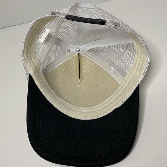 Black and White Trucker Hat with 💩 Emoji 🆕 - Picture 13 of 15